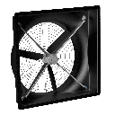 Wall Fan 54in Direct Drive