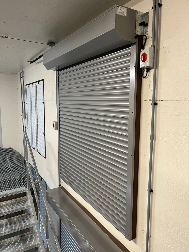 Rolling Shutter 72" x 72" Insulated 120v 1ph