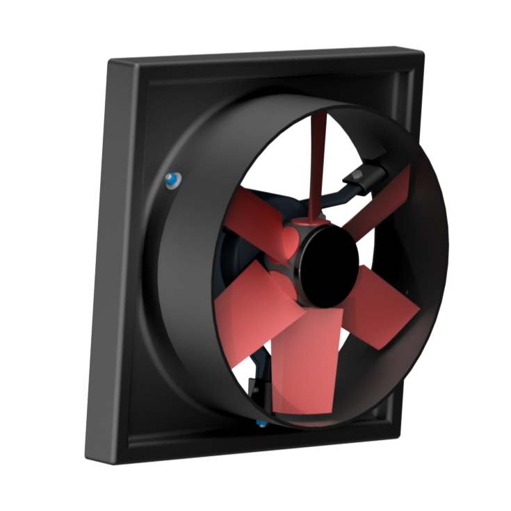 Recirc Panel Fan 14in