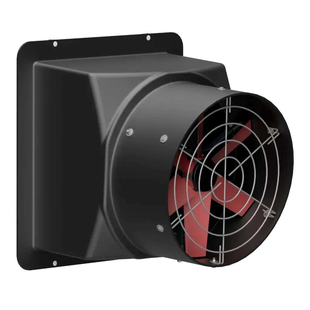 Wall Fan 20in AGI Direct Drive Base Mount