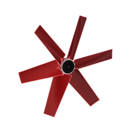 Fan Propeller 24in (4k) 6-Wing