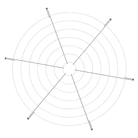 Wire Guard Discharge Cone Stainless Steel - 54in