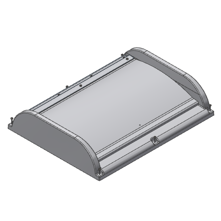 Ceiling Inlet 1200 Actuated Single Door Poly Lid | Better Air ...