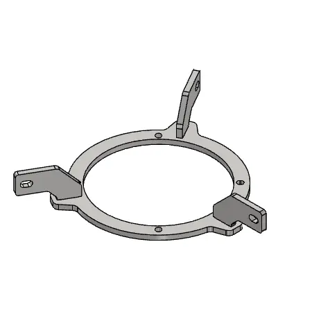 [BA122933] Ziehl Motor Mount 3-Point Assembly for 12" Fan (12in ID)